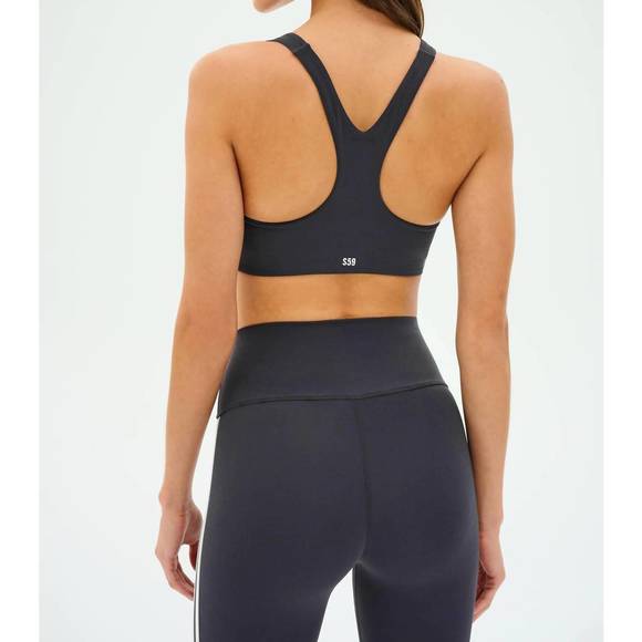 NEW SPLITS59 ella airweight bra in graphite/white - Picture 3 of 4